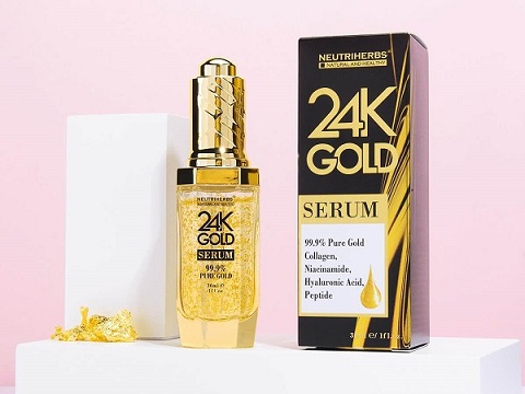24 Karat Gold Collagen Serum
